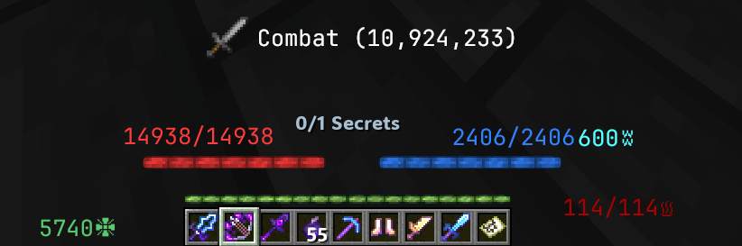 Skill Display and Stat Bars overlays